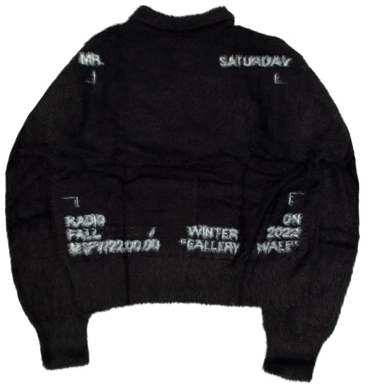 Mr Saturday Brushed Polo Black