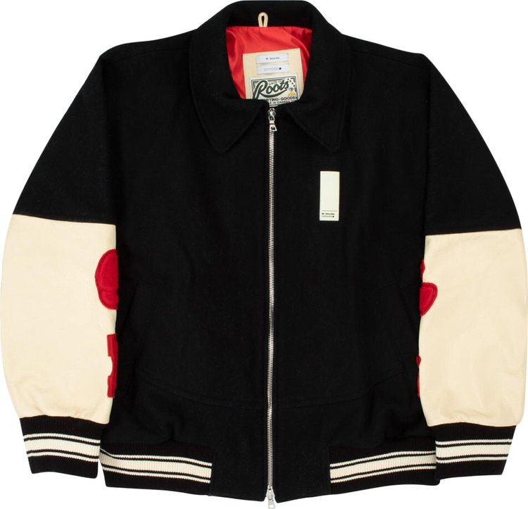 Mr Saturday Award Bomber Jacket Black