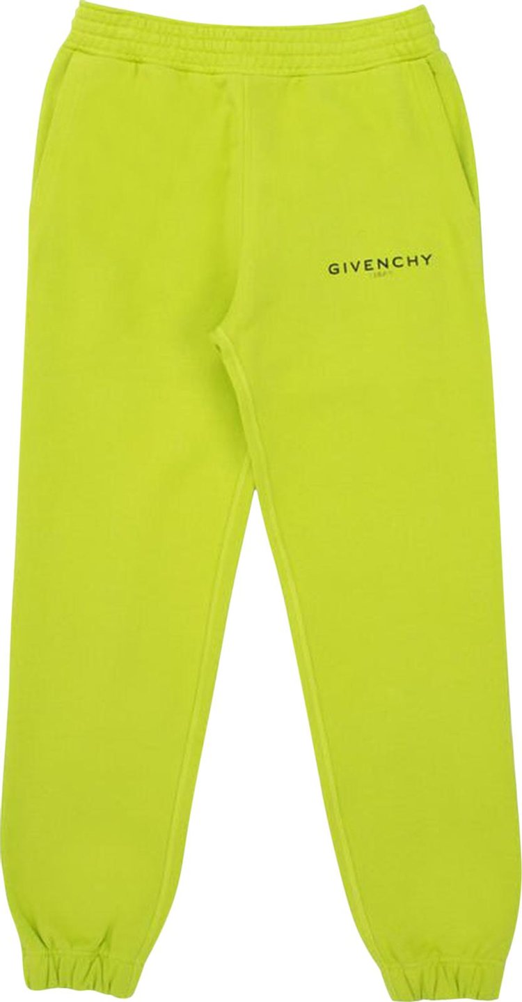 Givenchy Slim Fit Jogging Pants 'Citrus Green'