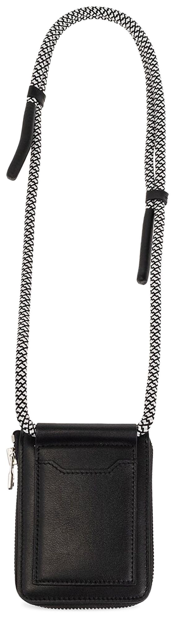 Amiri Crossbody Zip Around Bag Black