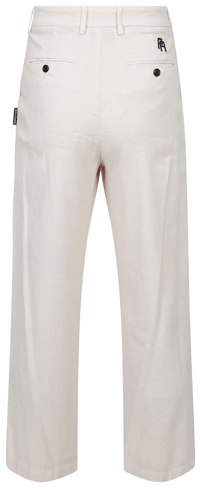 Palm Angels Chino Pants WhiteBlack
