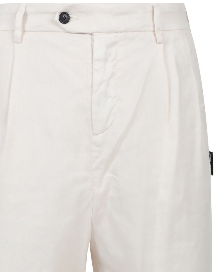 Palm Angels Chino Pants WhiteBlack