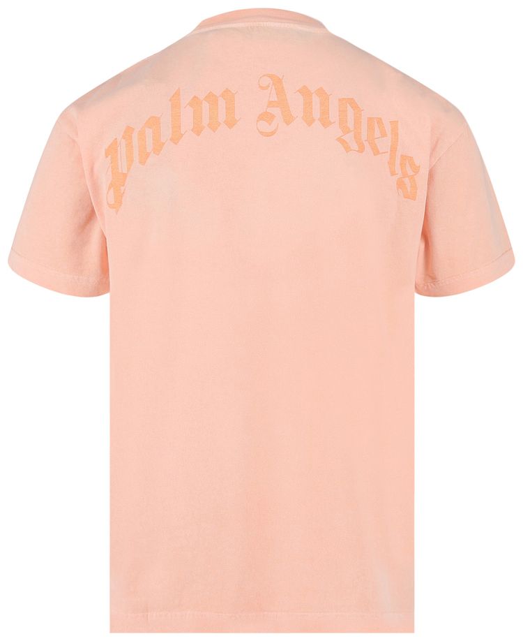 Palm Angels Bear Classic Tee Salmon Fluorescent