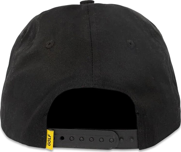 GOLF WANG Crush 5 Panel Snapback Black