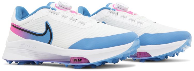 Nike Air Zoom Infinity Tour NEXT Boa Wide White Aurora Blue Pink Blast