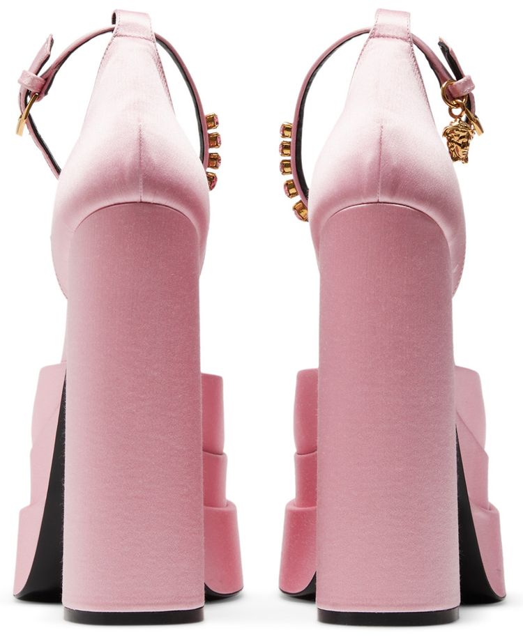 Versace Wmns Medusa Aevitas Platform Pumps Pink