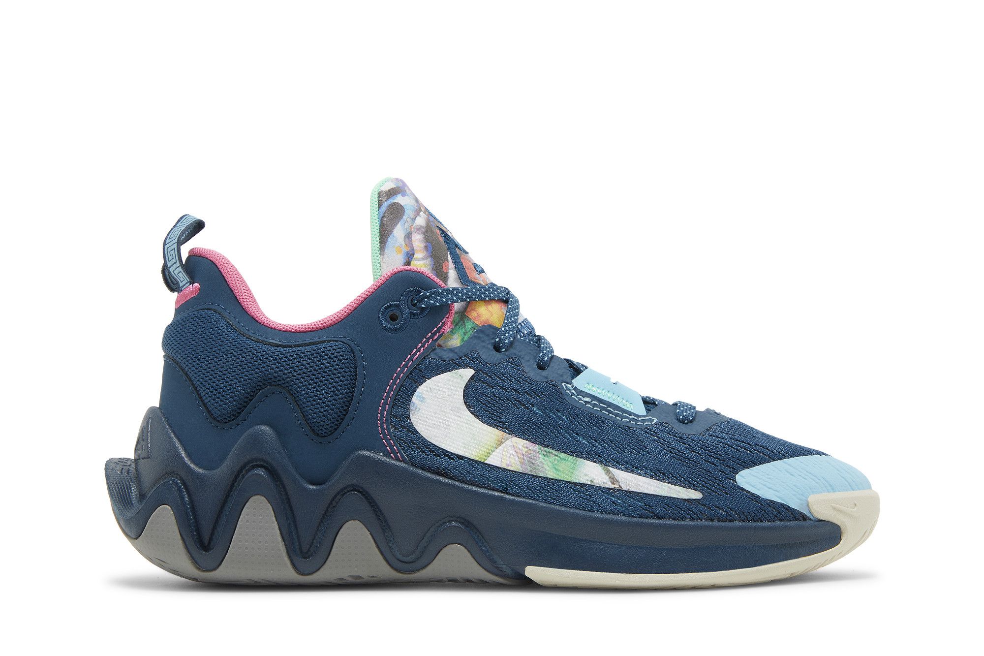 Floral basketball shoes hotsell