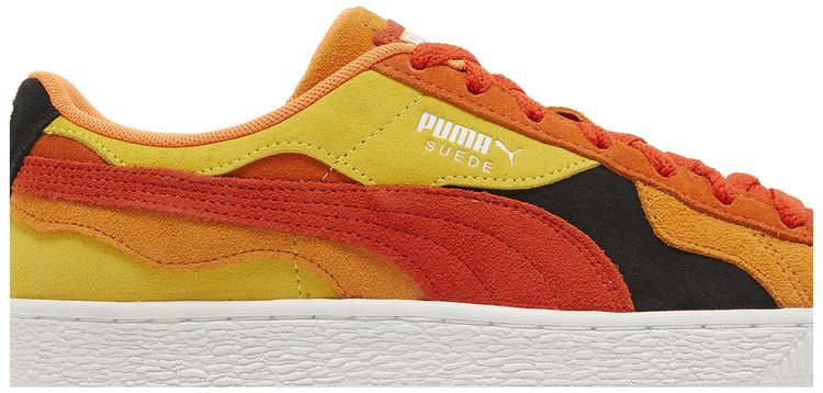 Puma Suede Camowave   Warm Earth