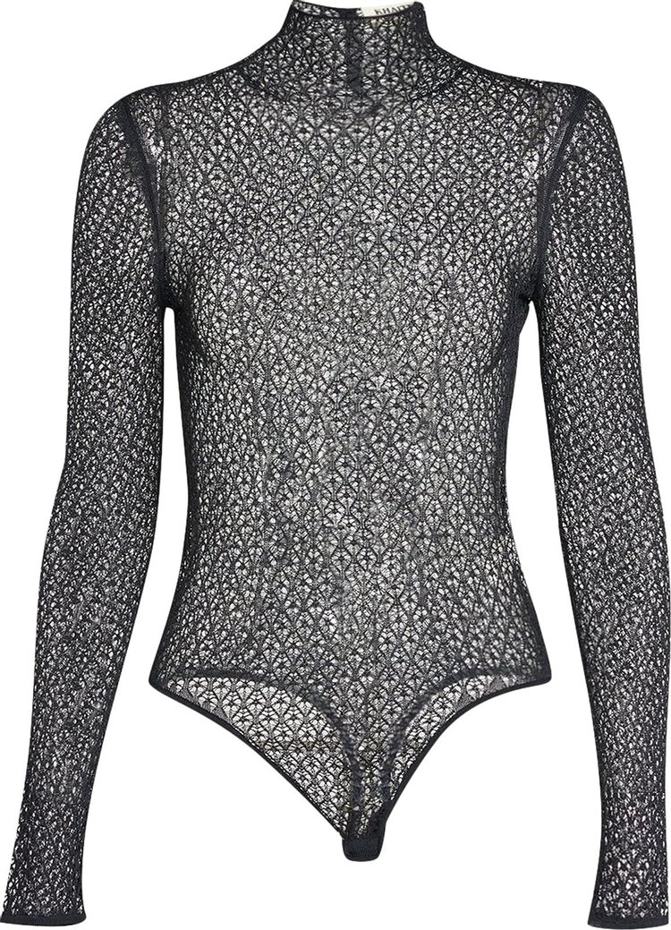 Buy Khaite Fena Bodysuit 'Black' - 9208401 200 | GOAT