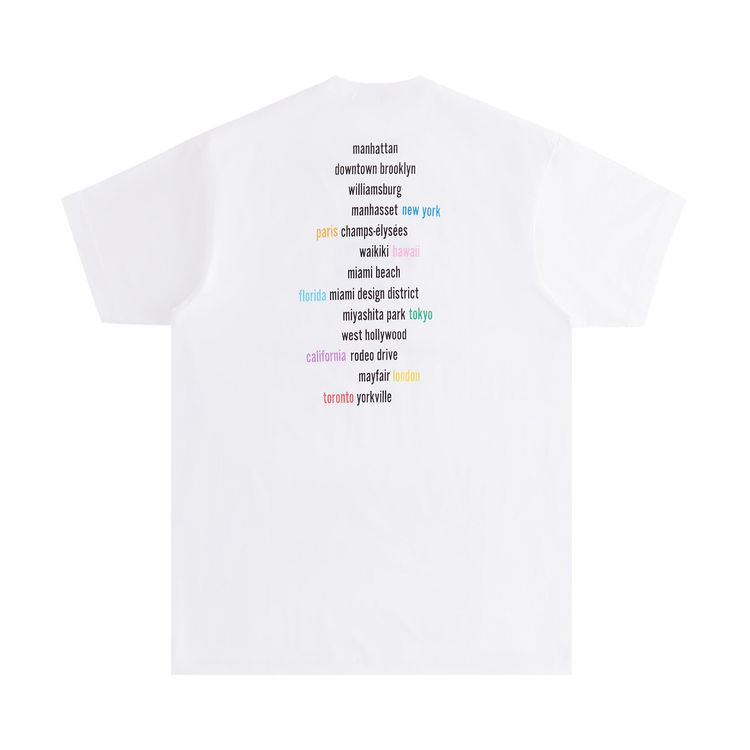 Kith Treats New York Cafe Tee White