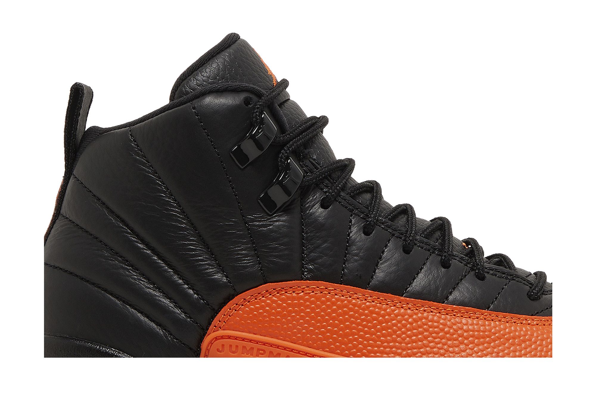 Orange and black 12s top