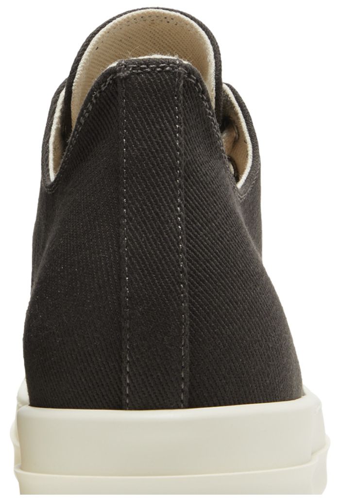 Rick Owens Wmns EDFU DRKSHDW Canvas Low Dark Dust