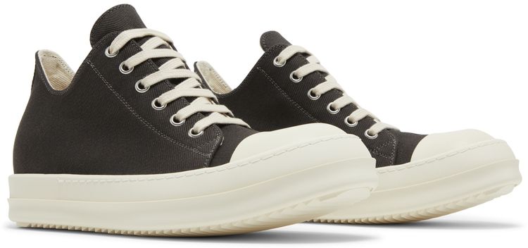 Rick Owens Wmns EDFU DRKSHDW Canvas Low Dark Dust