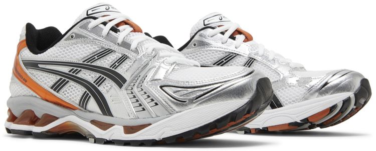 Asics Gel Kayano 14 Silver Piquant Orange