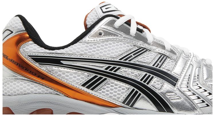 Asics Gel Kayano 14 Silver Piquant Orange