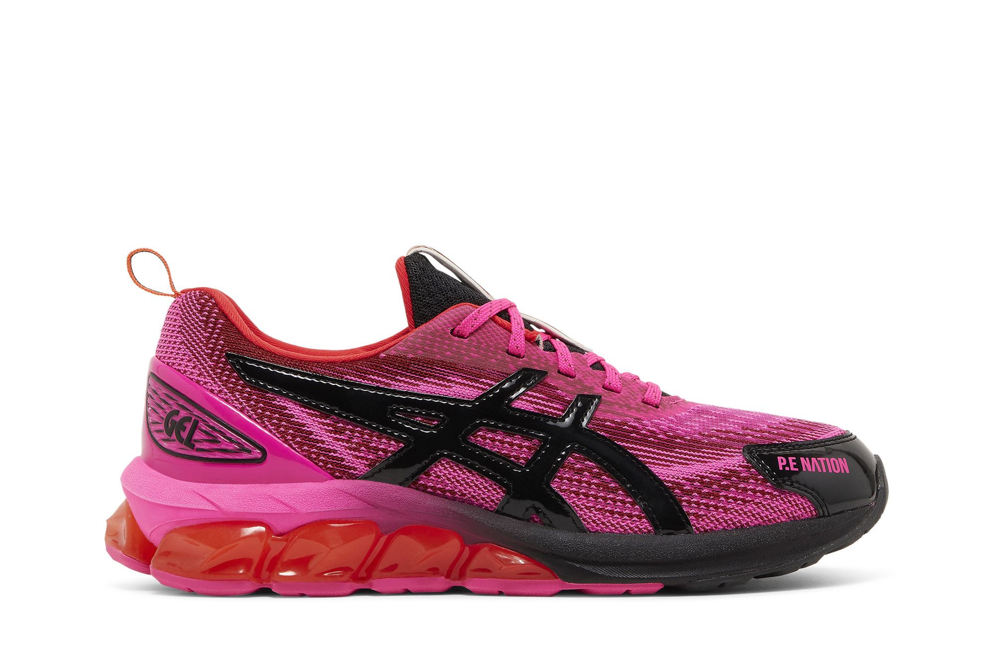 P.E Nation x Wmns Gel Quantum 180 7 Pink Glow Black