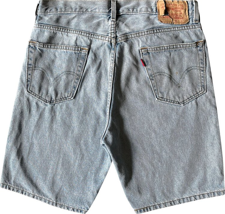 Vintage Levis 505 Denim Shorts Blue