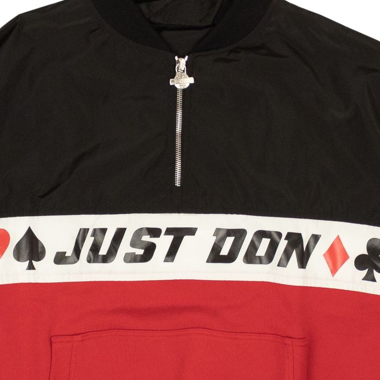 Just Don Dealers Lightweight Zip Jacket Multicolor