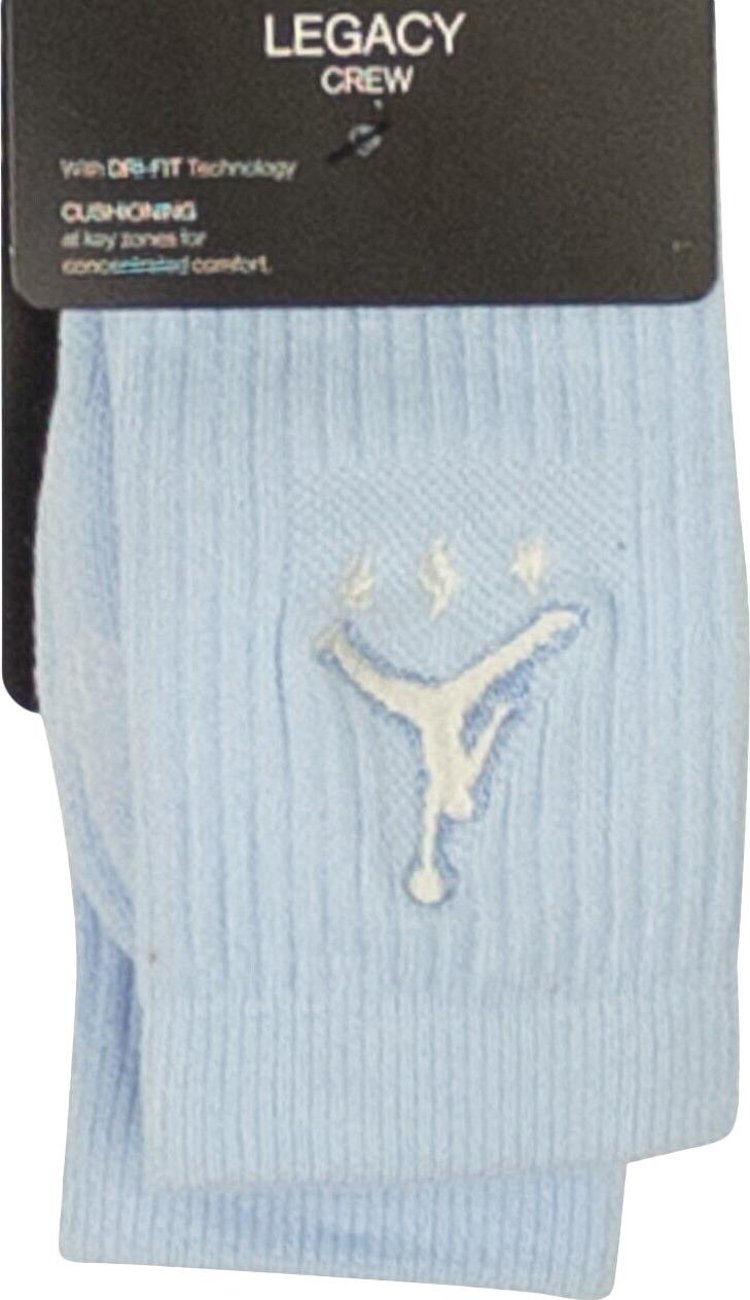 Air Jordan x J Balvin Celestine Crew Socks Blue