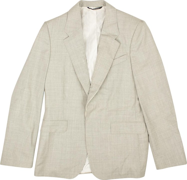 Buy Givenchy Logo Slim Fit Jacket 'Grey' - BM309H13EP 055 | GOAT