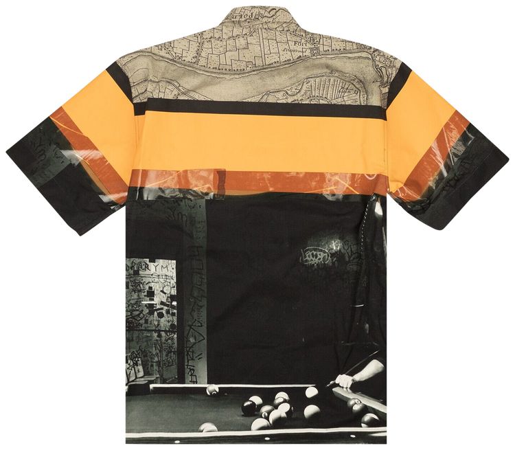 Dries Van Noten Cassidye Button Down Shirt Orange