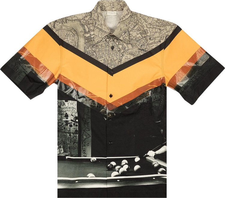 Dries Van Noten Cassidye Button Down Shirt 'Orange'
