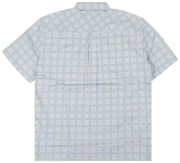Bottega Veneta Arctic Tweed Polka Dot Blouse Blue