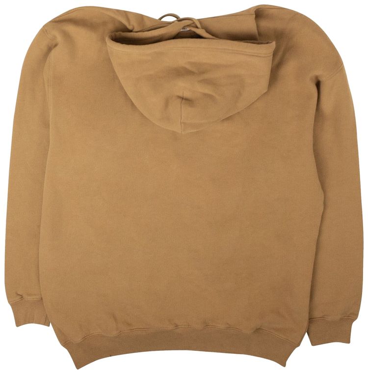 Balenciaga Logo Hoodie Brown