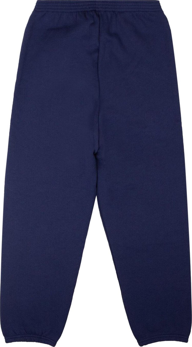 Balenciaga Kids Logo Jogging Pants Blue