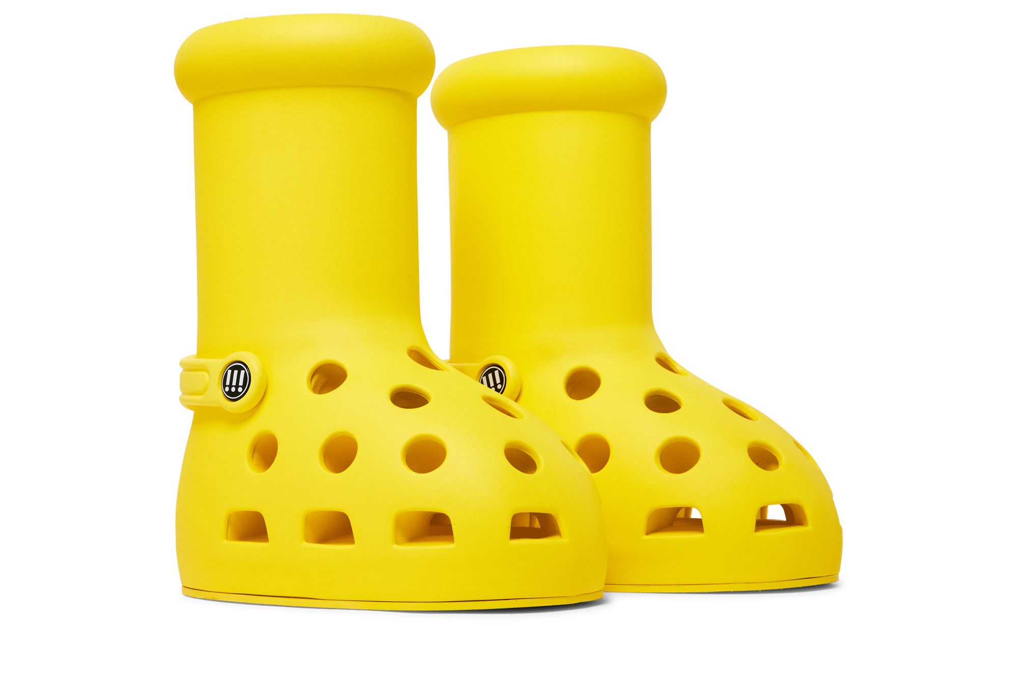 Buy Crocs x MSCHF Big Red Boot 'Yellow' - MSCHF010 Y | GOAT