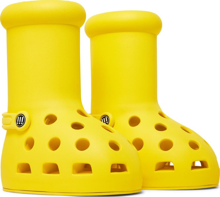 Crocs x MSCHF Big Red Boot Yellow