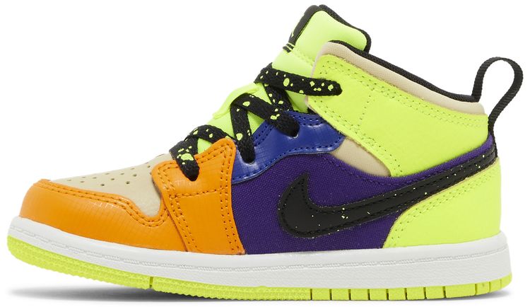 Air Jordan 1 Mid SE TD Volt Vivid Orange