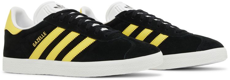 Adidas Gazelle Black Impact Yellow