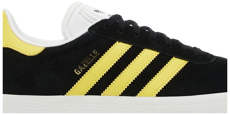 Adidas Gazelle Black Impact Yellow