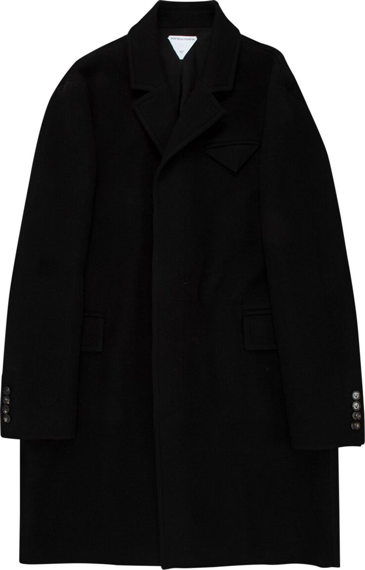 Bottega Veneta Double Face Coat Black