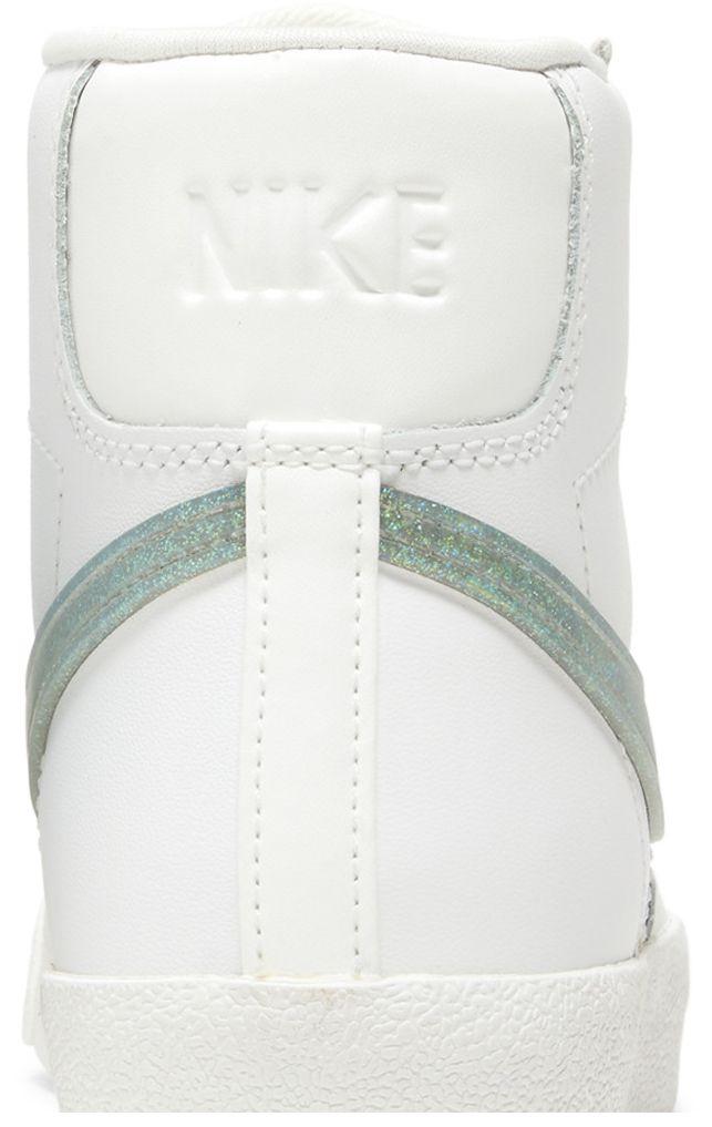 Nike Wmns Blazer Mid 77 Essential Glitter Swoosh   Dusty Sage