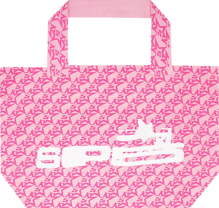 Sp5der Pink Five Tote Bag 'Pink/SP5 Print'