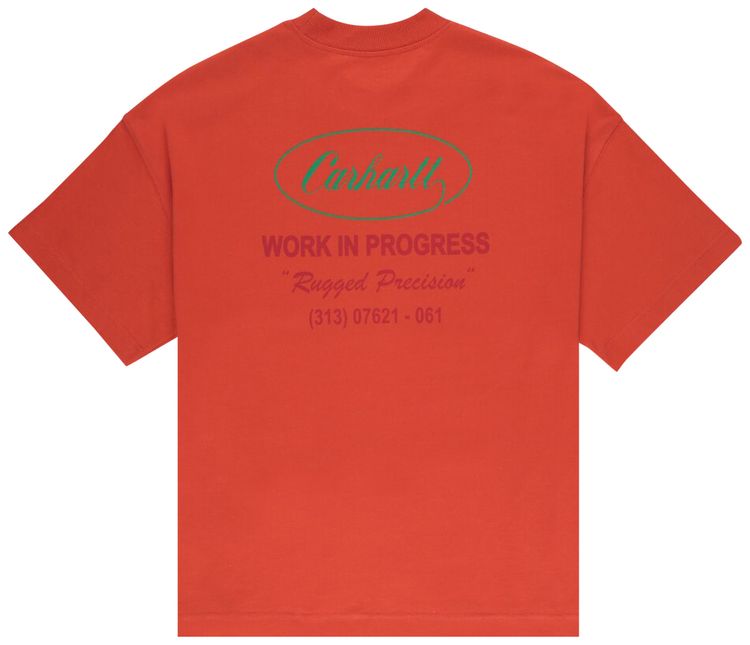 Carhartt WIP Trophy T Shirt Brick