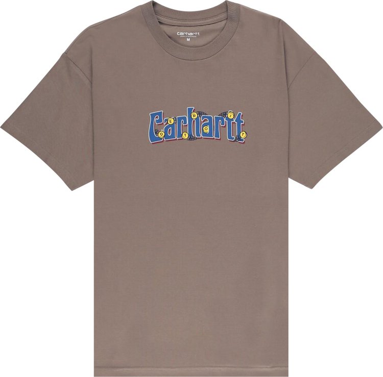 Carhartt WIP Spin Script T Shirt Barista