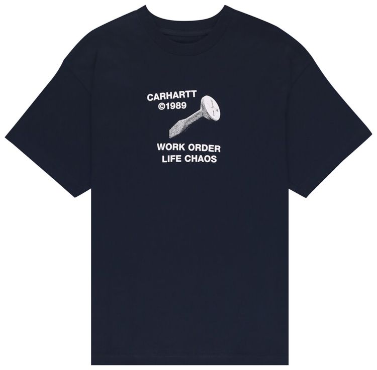 Carhartt WIP Strange Screw T Shirt Black
