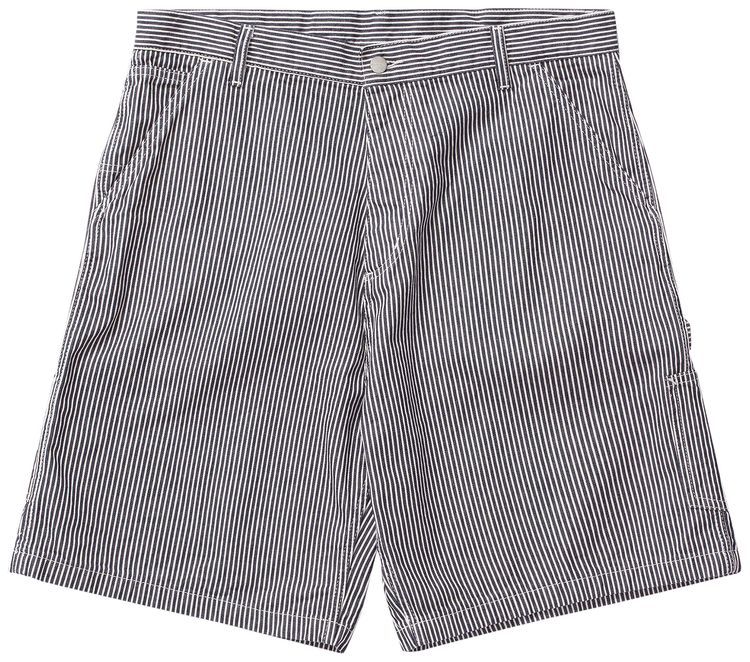 Carhartt WIP Terrell Striped Short Dark NavyWax