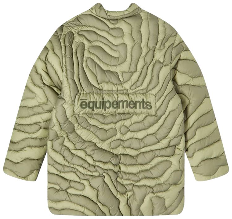 Moncler Genius x Salehe Bembury Peano Quilted Liner Jacket Dark Green