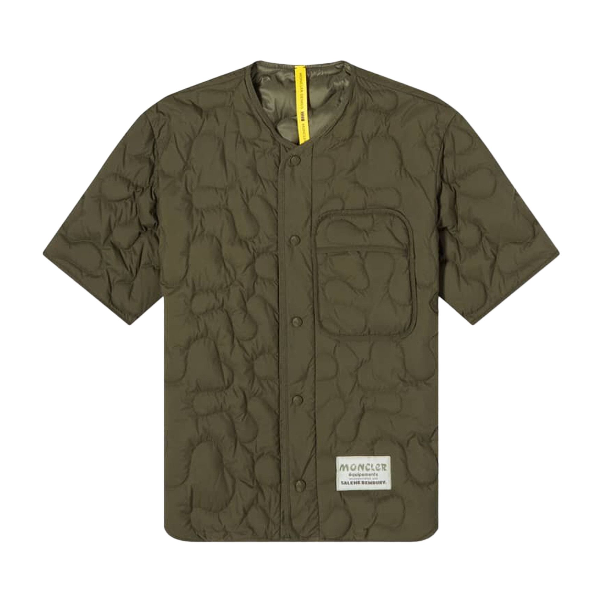 m*o様 価格高騰中の為、今がチャンスMONCLER HATTAB ネイビー Buy Moncler Genius x Salehe Bembury Padded Shirt 'Dark Green