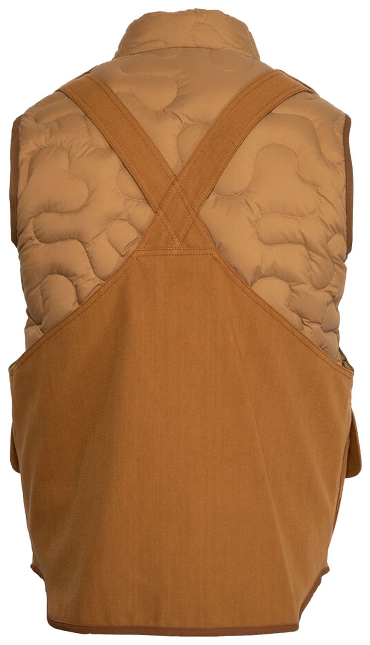 Moncler Genius x Salehe Bembury Sierpinski Vest Open Brown