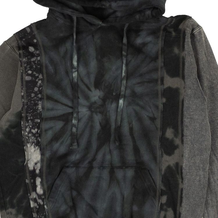 Needles 5 Cuts Hooded Sweatshirt BlackGrey