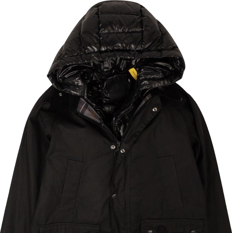 Moncler Genius x Barbour Wight Down Jacket Black