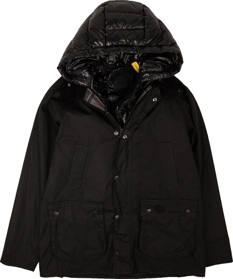 Moncler Genius x Barbour Wight Down Jacket 'Black'