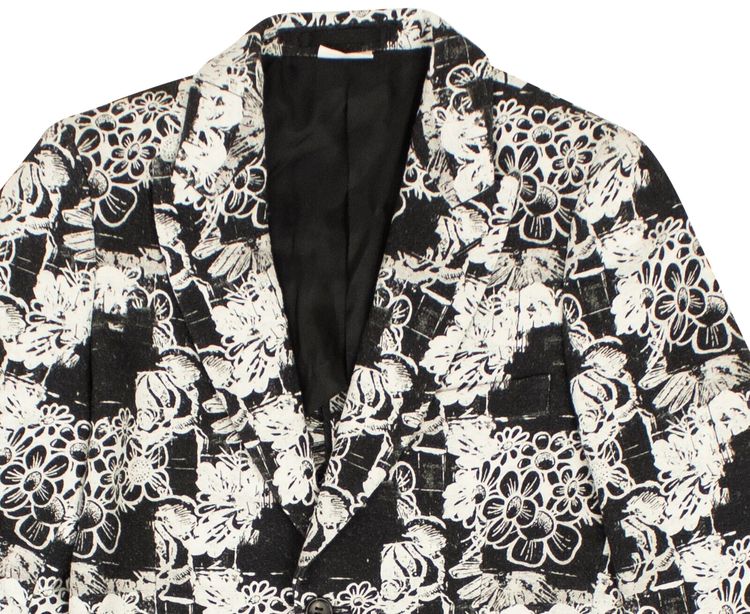 Comme des Garcons Floral Blazer Multicolor