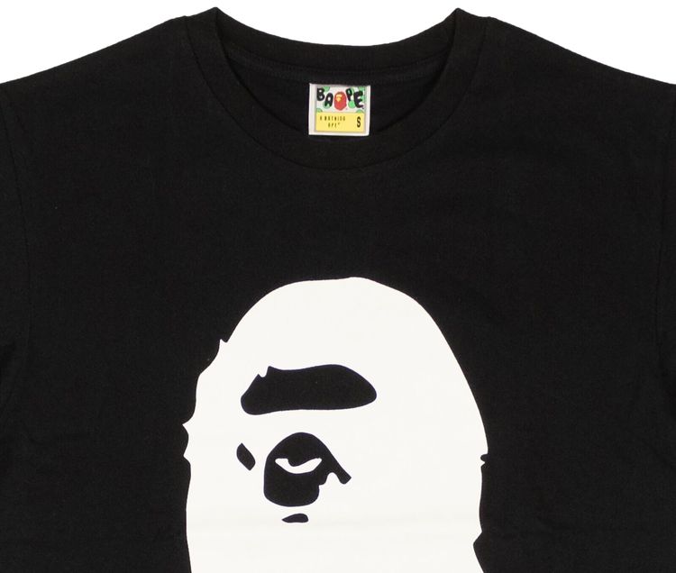 BAPE Bicolor By Bathing Ape Tee Black