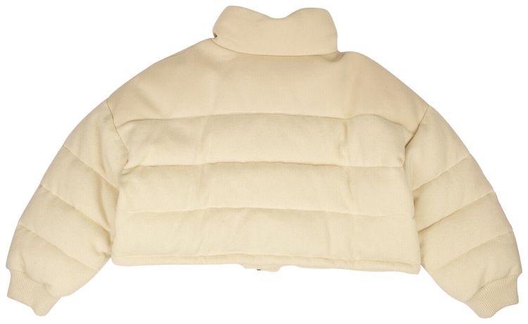Amiri Knit Puffer Jacket White